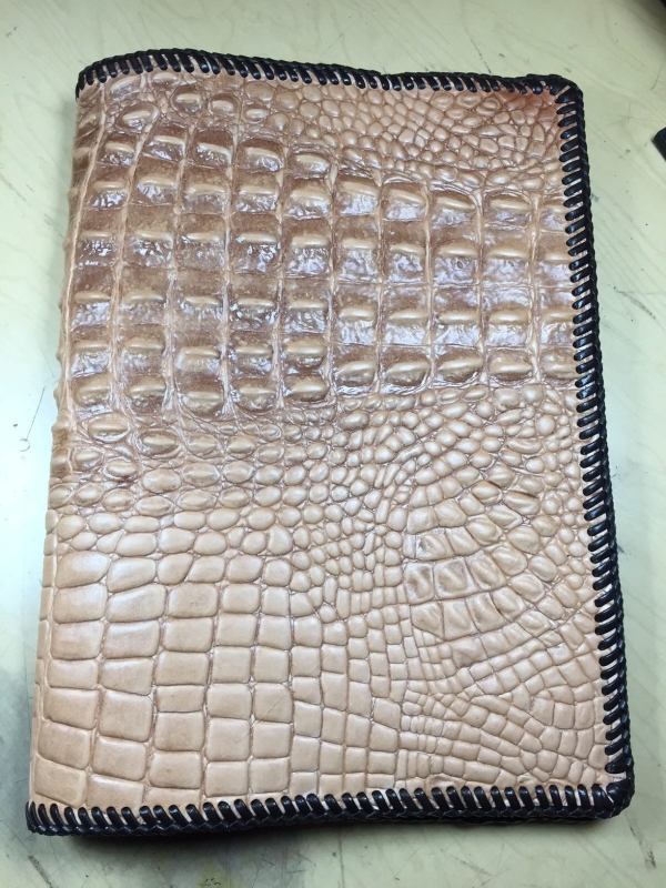 Gator Journal - McFarland Leather - Handmade Leather Gear