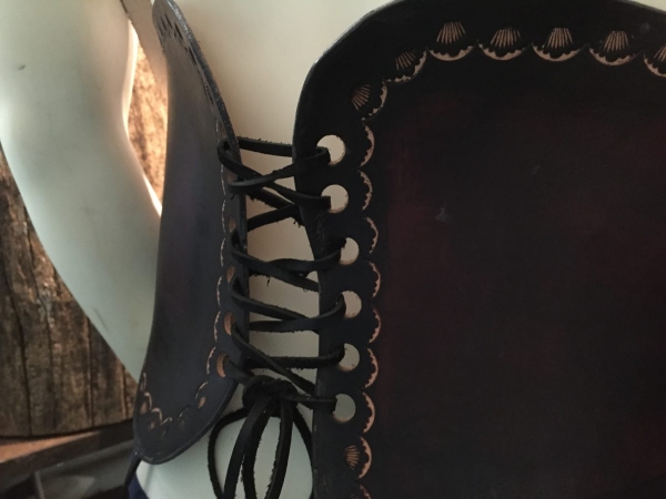 Corset - McFarland Leather - Handmade Leather Gear