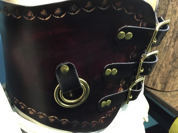Corset - McFarland Leather - Handmade Leather Gear
