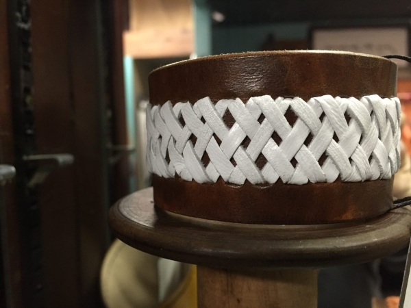 Bracelet 54 - McFarland Leather - Handmade Leather Gear