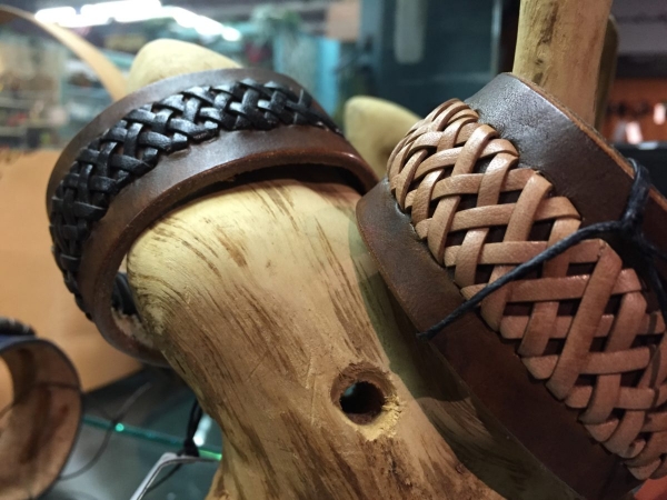 Bracelet 54 - McFarland Leather - Handmade Leather Gear