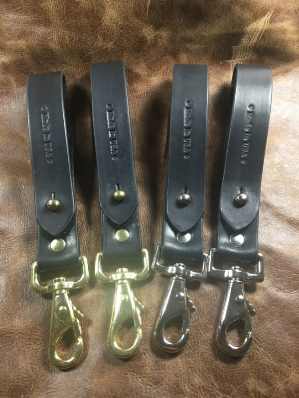 Belt Key Fob - McFarland Leather - Handmade Leather Gear